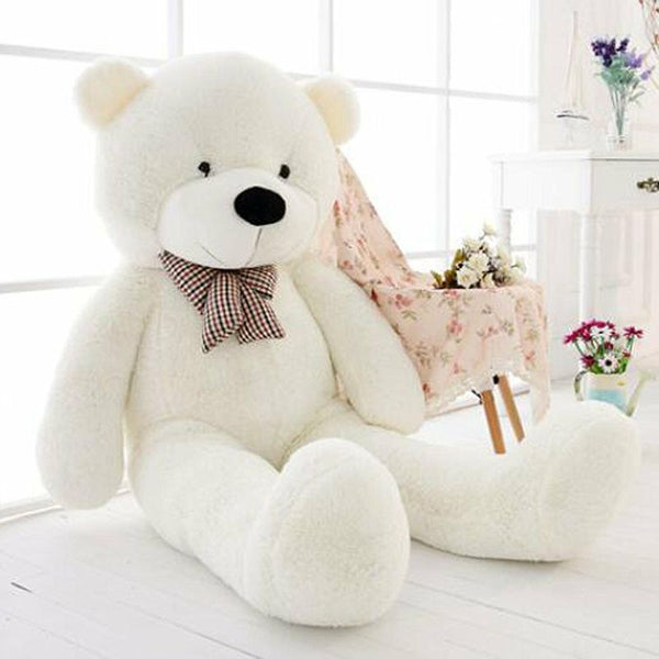 47'' Giant White Teddy Bear Big Stuffed Animal Huge Kid LARGE Soft Plush Toy Hot