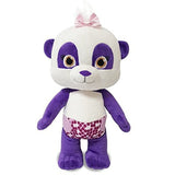 New 25 cm Word Party Plush Doll Learning Stuffed Toy Lulu Franny Bailey Kip Leopard kangaroo Elephant Panda Kids Gifts