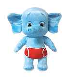 New 25 cm Word Party Plush Doll Learning Stuffed Toy Lulu Franny Bailey Kip Leopard kangaroo Elephant Panda Kids Gifts