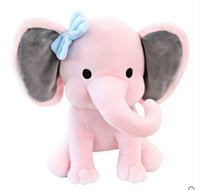 Free shipping 25cm Cute Plush Toys Elephant Bedtime  Baby Sleeping Soft Stuffed Plush toy for childern gift