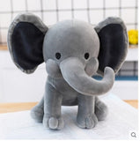 Free shipping 25cm Cute Plush Toys Elephant Bedtime  Baby Sleeping Soft Stuffed Plush toy for childern gift