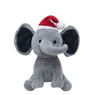 Free shipping 25cm Cute Plush Toys Elephant Bedtime  Baby Sleeping Soft Stuffed Plush toy for childern gift