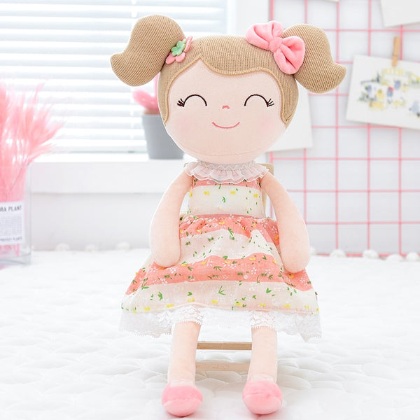 Gloveleya Plush Dolls Spring Girl  Baby Doll Gifts Cloth Dolls Kids Rag doll Plush Toys Kawaii